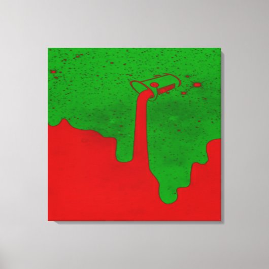 引き伸ばしキャンバス印刷を上げる キャンバスプリント (正面)