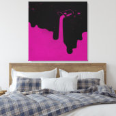 引き伸ばしキャンバス印刷を上げる キャンバスプリント (インサイチュ (寝室))