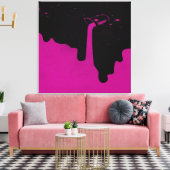 引き伸ばしキャンバス印刷を上げる キャンバスプリント (インサイチュ (リビング))