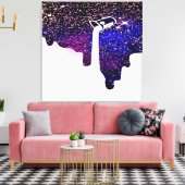 引き伸ばしキャンバス印刷を上げる キャンバスプリント (インサイチュ (リビング))