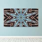 引き伸ばしキャンバス印刷40x21 キャンバスプリント (インサイチュ (ウッドフロア))