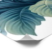 引き伸ばしキャンバス印刷 – 《植物》スイレン池の白鳥 ポスター (角)