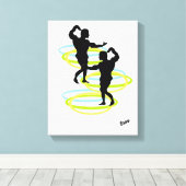 引き伸ばしキャンバス印刷：移動 キャンバスプリント (インサイチュ (ウッドフロア))