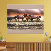 引き伸ばしキャンバス壁プリント キャンバスプリント (インサイチュ (リビング))