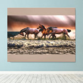 引き伸ばしキャンバス壁プリント キャンバスプリント (インサイチュ (ウッドフロア))