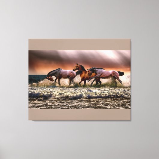 引き伸ばしキャンバス壁プリント キャンバスプリント (正面)