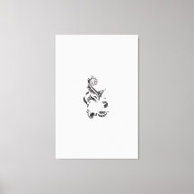 引き伸ばしキャンバス