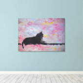 引き伸ばしキャンバス キャンバスプリント (インサイチュ (ウッドフロア))