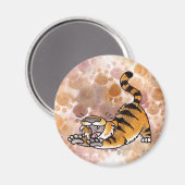 引き伸ばしタイガーマグネット マグネット (正面/裏面)