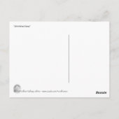 引き伸ばしリムハガキ ポストカード (裏面)