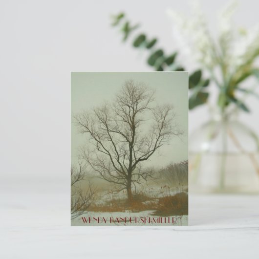 引き伸ばし用冬木 ポストカード (スタンド正面)