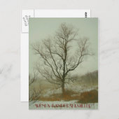 引き伸ばし用冬木 ポストカード (正面/裏面)