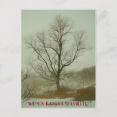 引き伸ばし用冬木 ポストカード (正面)