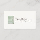 引き出し機コールカードの家具リファイヤチェスト コーリングカード (正面)