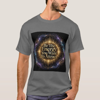 引き寄せたいエネルギーを放て モチベーションティー Tシャツ