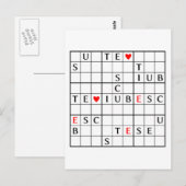 引き延ばす ポストカード (正面/裏面)