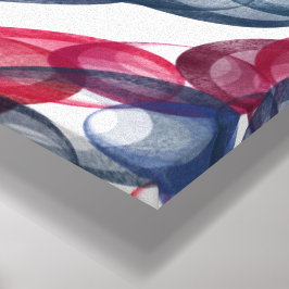 引き抜きバブルおもしろい/オリジナル/ キャンバスプリント