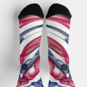 引き抜きバブルおもしろい/オリジナル/ ソックス (上部)