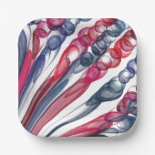 引き抜きバブルおもしろい/オリジナル/ ペーパープレート (正面)