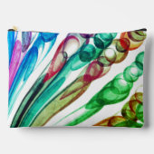 引き抜きバブルおもしろい/グリーンリーフ/ アクセサリーポーチ (正面)