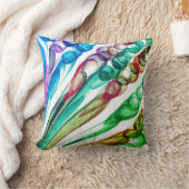 引き抜きバブルおもしろい/グリーンリーフ/ クッション (ブランケット)