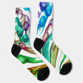 引き抜きバブルおもしろい/グリーンリーフ/ ソックス (右)