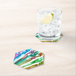 引き抜きバブルおもしろい/グリーンリーフ/ ペーパーコースター