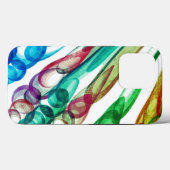 引き抜きバブルおもしろい/グリーンリーフ/ Case-Mate iPhoneケース (裏面 (横))