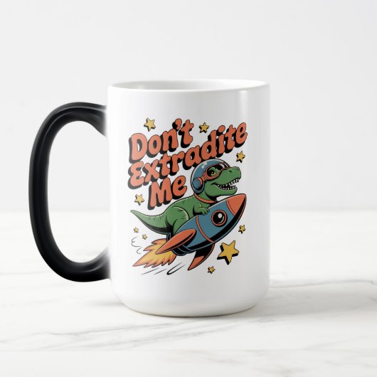 引き渡すな モーフィングマグカップ (左)