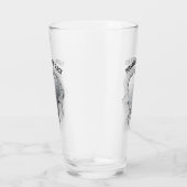 引き裂かれたゴルフボパーソナライズされたール タンブラーグラス (右)