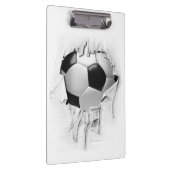 引き裂かれたサッカー クリップボード (右)