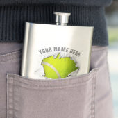 引き裂かれたテニスフラスコ フラスク (インサイチュ)