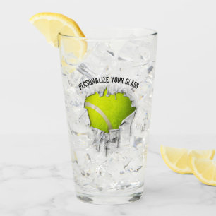 引き裂かれたテパーソナライズされたニス タンブラーグラス