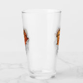 引き裂かれたバスケットボール タンブラーグラス (左)