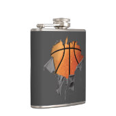引き裂かれたバスケットボール フラスク (右)