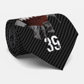 引き裂かれたフットボールのネクタイ ネクタイ (ロール)