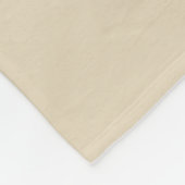 引き裂かれたフットボールのパーソナライズで白いフリースブランケット フリースブランケット (角)