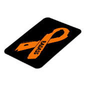 引き裂かれたリボン/バッジ…RSD/CRPS マグネット (左側)