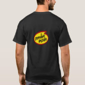 引き裂かれた服の中のゾンビ Tシャツ (裏面)