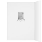 引き裂かれた犬の静物夜のアートユーモアのあるデザイン (内側 (左))