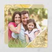 引き裂かれた端の写真の休日カード シーズンカード (正面/裏面)