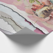 引き裂かれた紙ペーターラビット ラッピングペーパー (角)