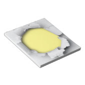 引き裂かれた紙 ノートパッド (アングル)