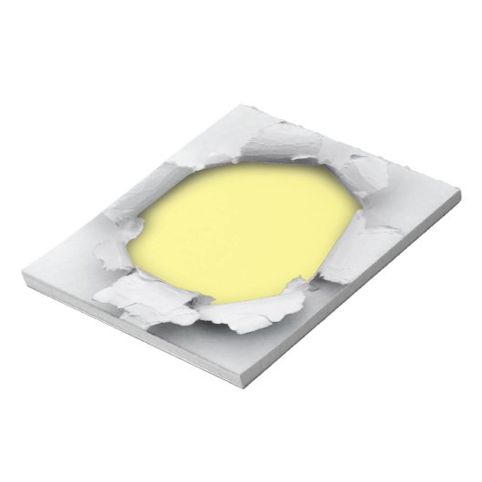 引き裂かれた紙 ノートパッド (回転)