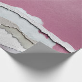 引き裂かれた紙 ラッピングペーパー (角)