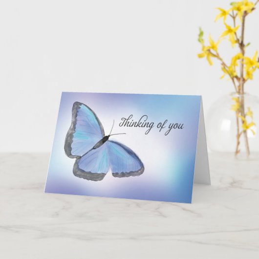 引き裂かれた網膜は蝶考えるの良さを得る カード (黄色い花)