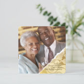 引き裂かれた縁　写真　記念日　招待状 招待状 (スタンド正面)