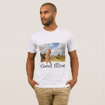 引き裂かれたMonet Tシャツ<br><div class="desc">猫好きおよび芸術の恋人は結合します! クロード・モネの"セーヌ河の口"。 従って-猫の憎悪水はか。</div>