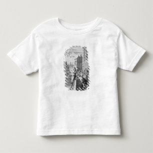 引き裂かれる盾 トドラーTシャツ