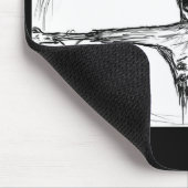 引き裂かれ、伸ばされた病的なマウスパッド マウスパッド (コーナー)